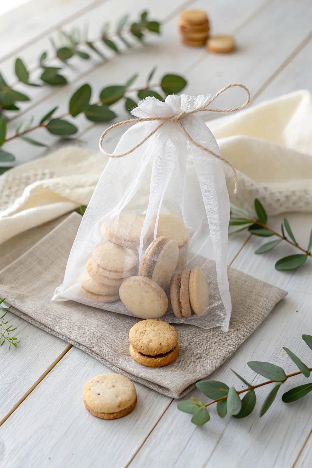 Embrace simplicity and elegance with these charming glassine bags for your baked delights.