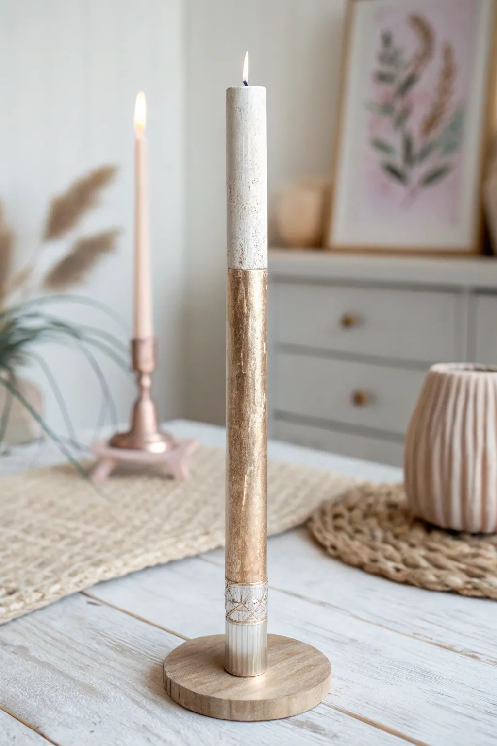 Embrace the shine with a modern metallic spirit stick—where elegance meets craftsmanship.