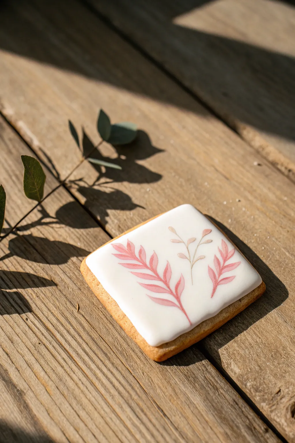 Embrace the elegance of simplicity with this minimalist chic cookie design.