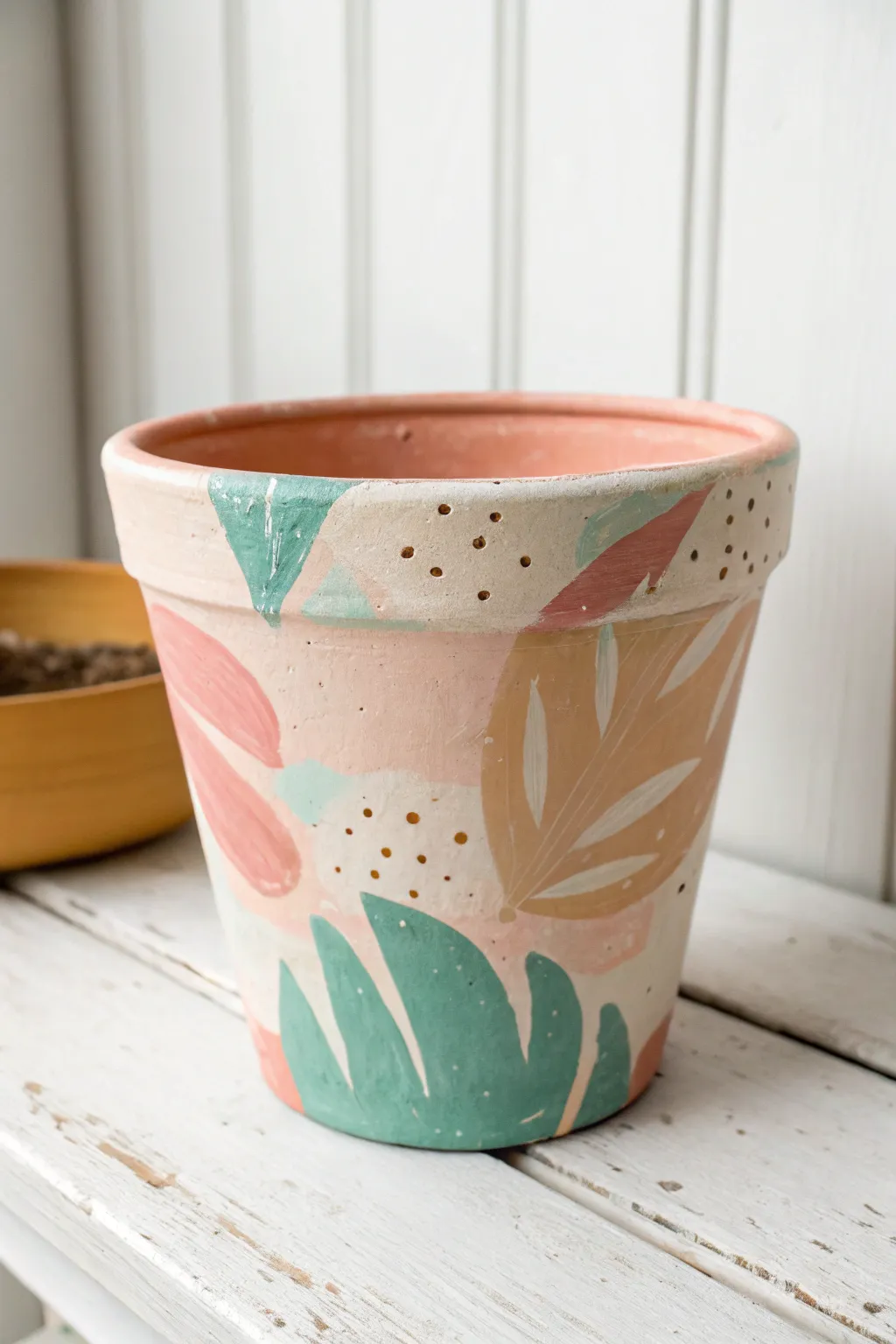 Unleash your creativity with abstract succulent pot art—where simplicity meets boho elegance.