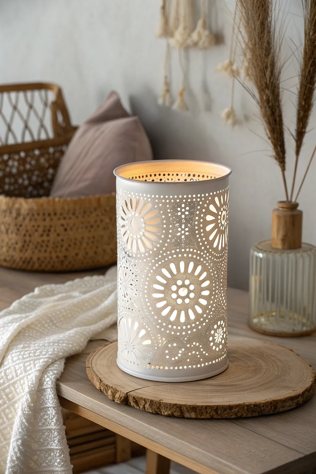 Illuminate your space with the art of sustainability—chic tin can luminaries for a cozy, bohemian glow.
