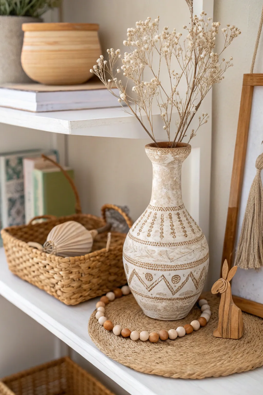 Transform your space with charming thrift store finds — where simplicity meets creativity.