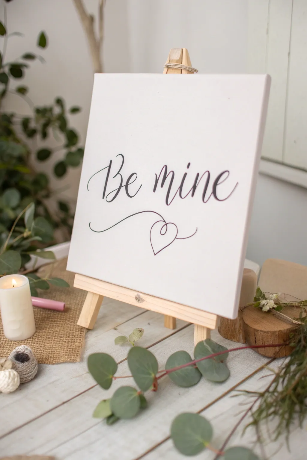 Celebrate love with minimalist charm—let your words paint the story.