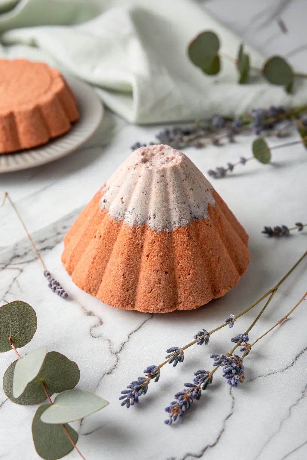 Transform your bath into a serene eruption with our handcrafted volcano bath bomb. Embrace simplicity and nature with every fizz.
