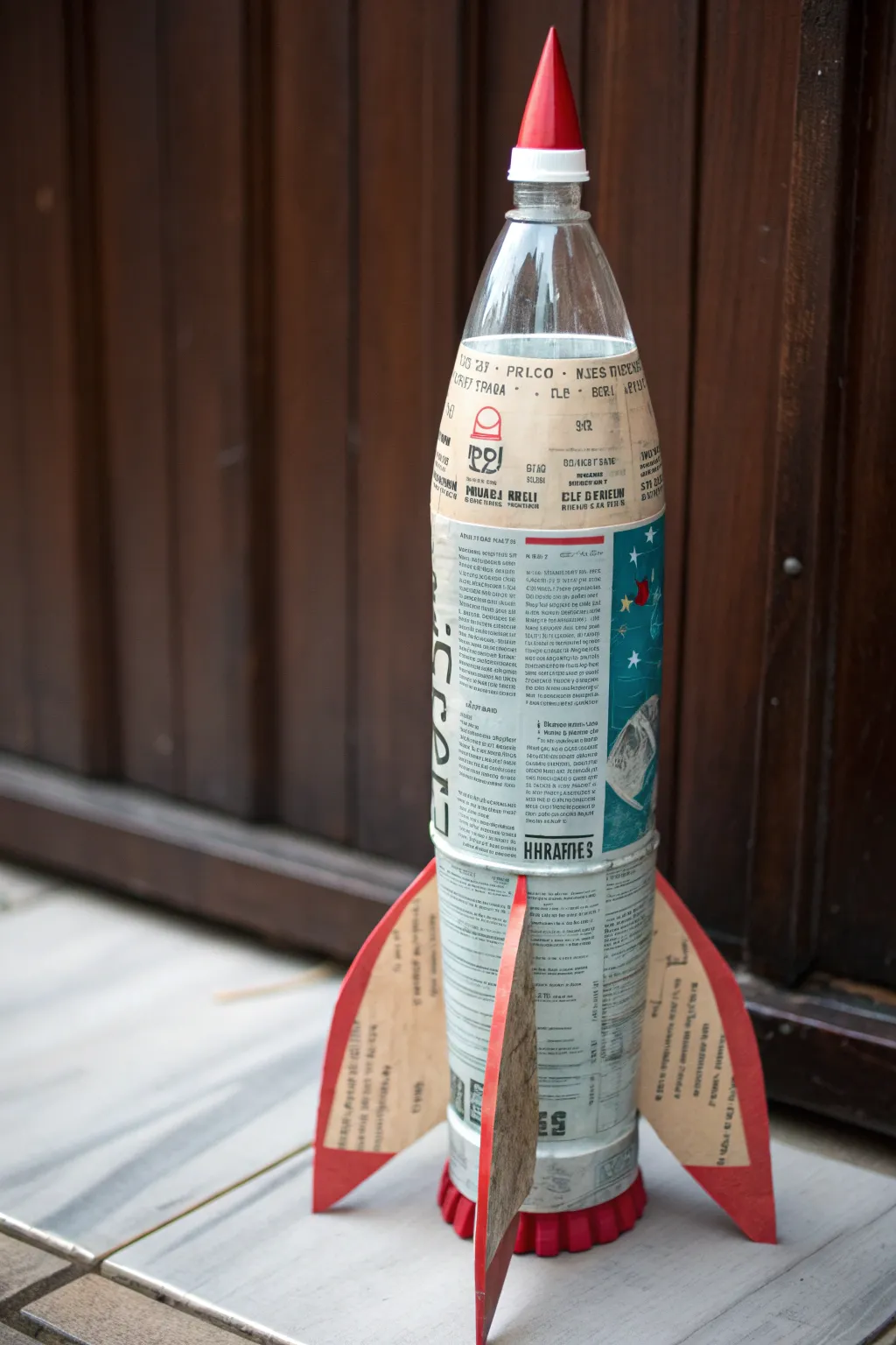 Launch into sustainability with this eco-friendly water bottle rocket!
