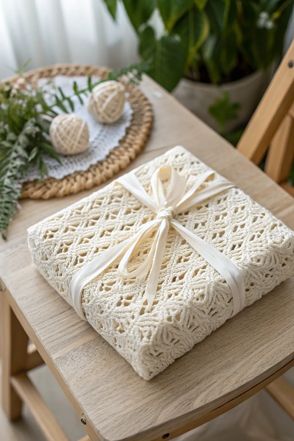 Elevate your wedding gifts with the charm of handcrafted crochet wraps.