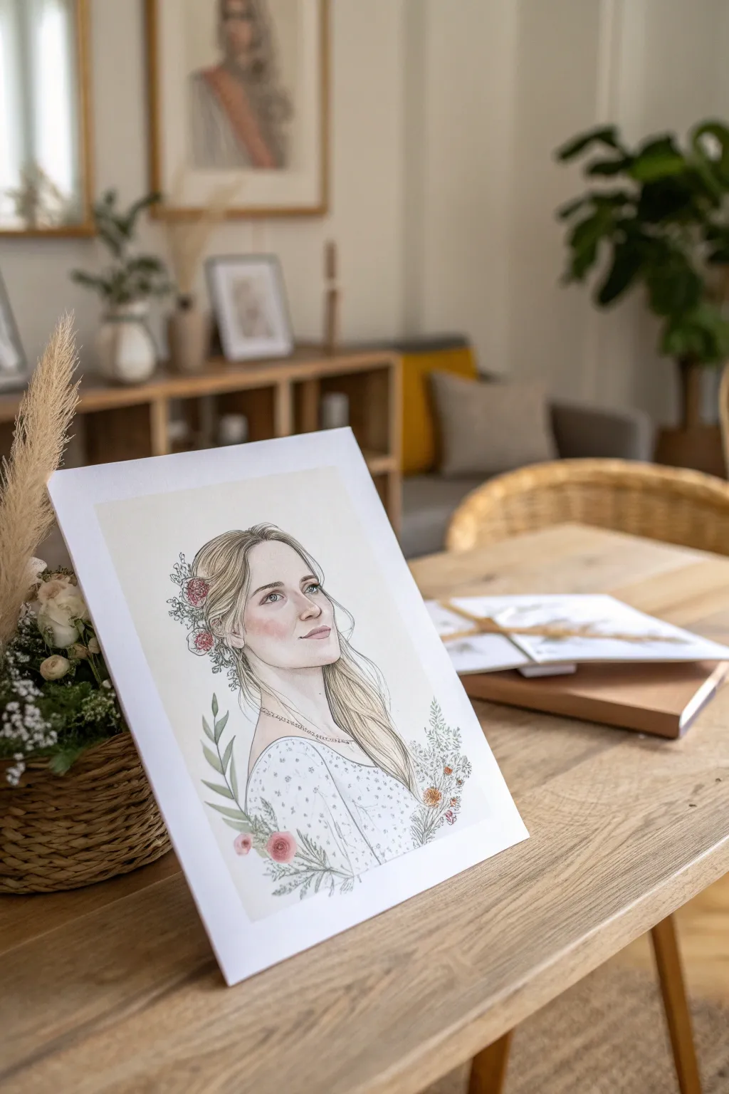 Capture the essence of your special day with bespoke hand-drawn portraits. A timeless keepsake, crafted with love and artistic flair.