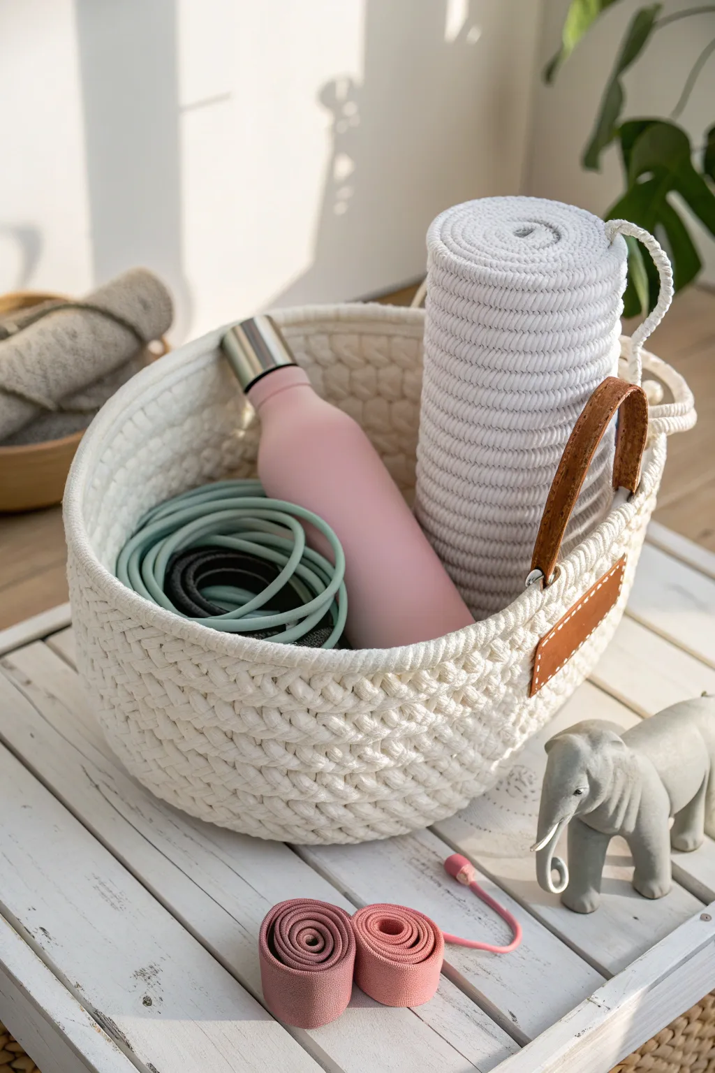 Elevate your fitness routine with this elegantly crafted Fitness Enthusiast Bundle, perfect for seamless workouts on the go.