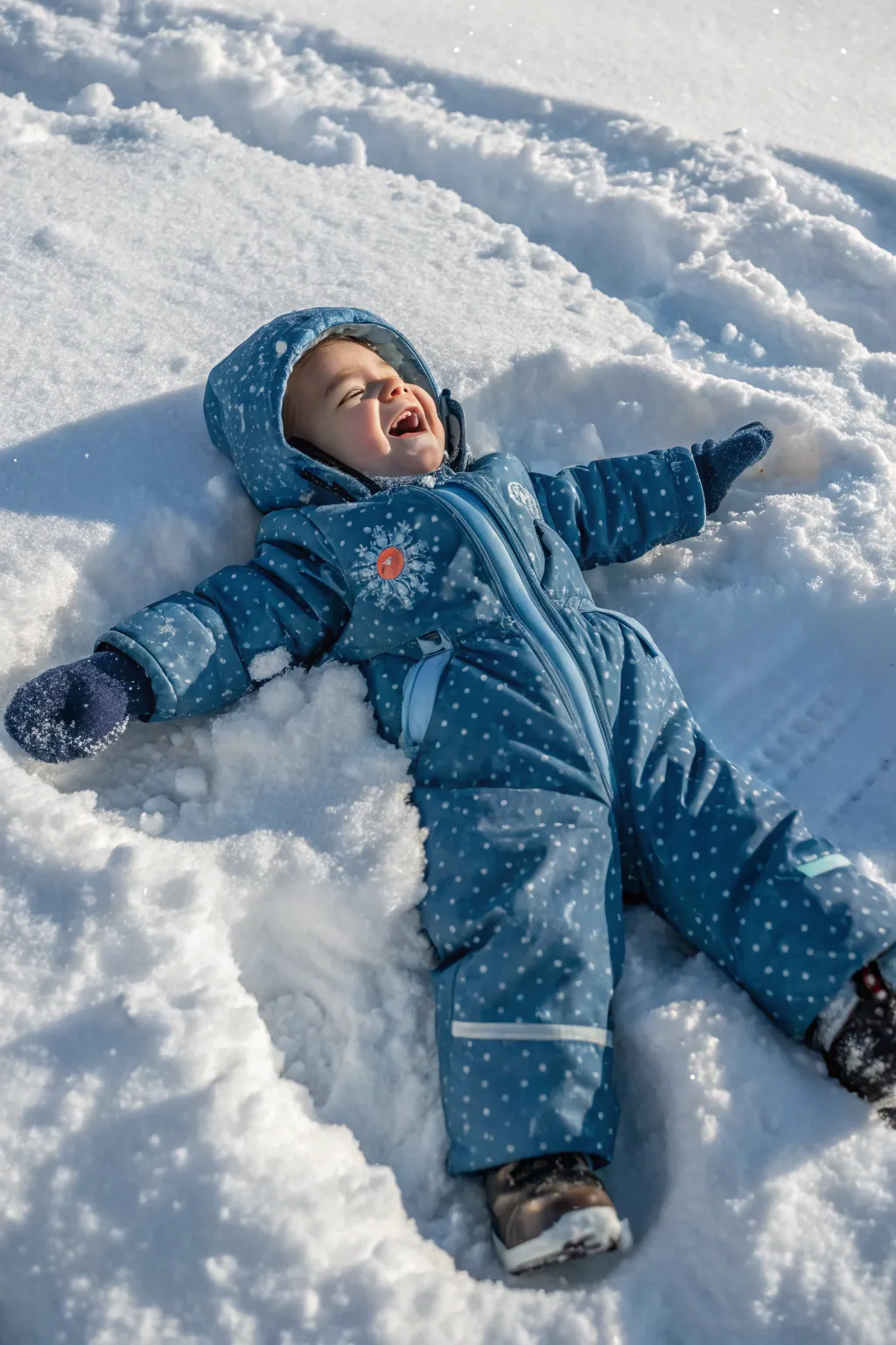 Embrace the spirit of winter with a snow angel-inspired photoshoot.