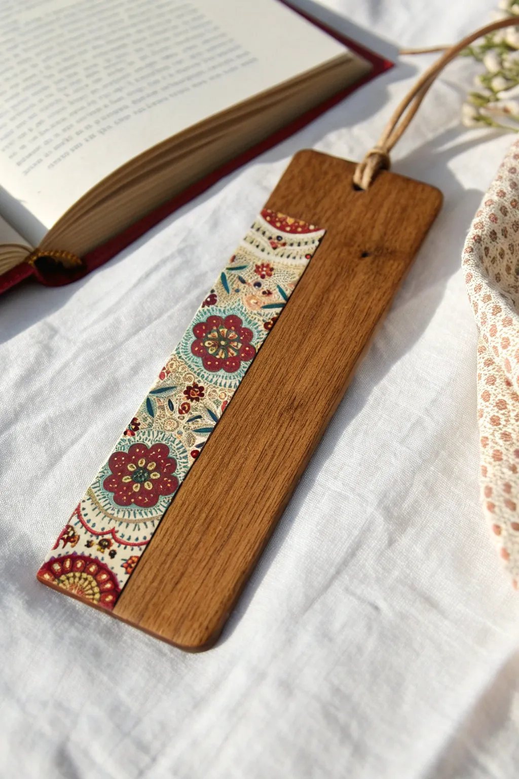 Elevate your reading experience with a touch of nostalgia and handmade charm.