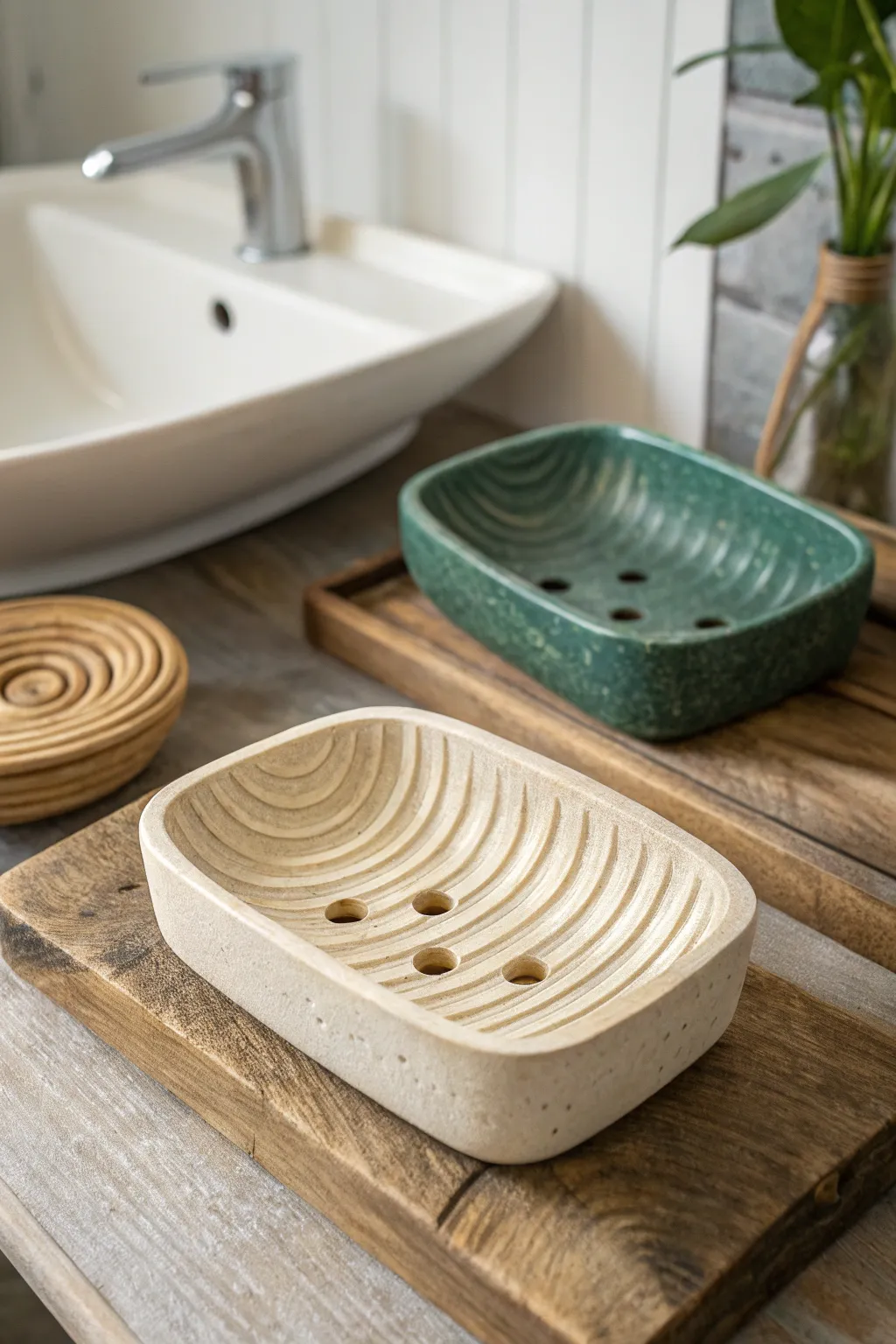 Elevate your bathroom aesthetics with eco-friendly, 3D printed soap dishes that combine practicality and craftsmanship.