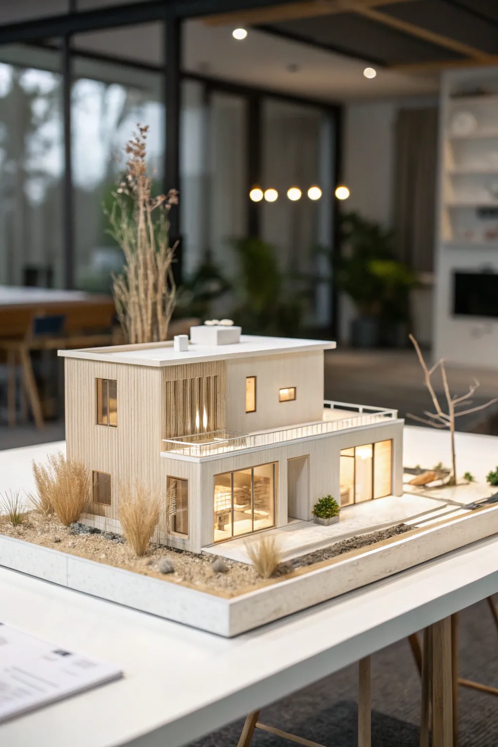 Dream big with your own 3D masterpiece: where minimalist design meets architectural ambition.