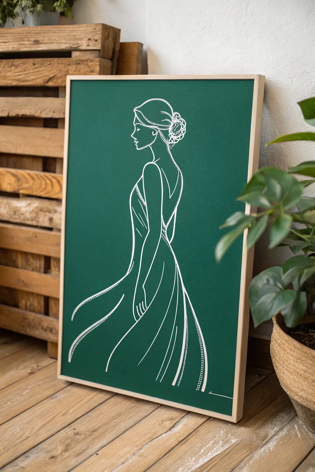 Embrace the elegance of simplicity with minimalist line art that speaks volumes. Perfect for adding a modern touch to any space.