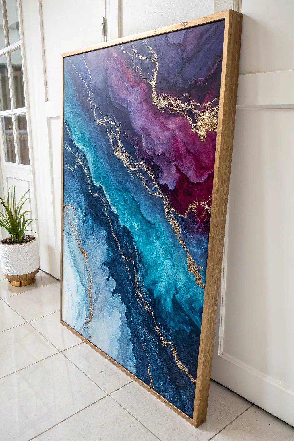 Transform your space with the captivating allure of alcohol ink art. Bold colors and fluid designs make a stunning statement.
