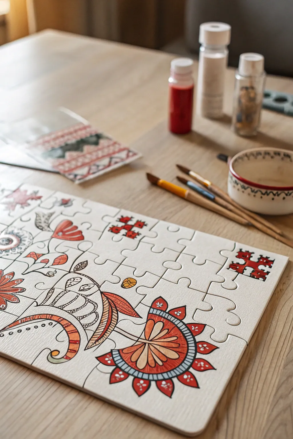 Unleash your creativity with personalized puzzle art—where each piece tells a story.