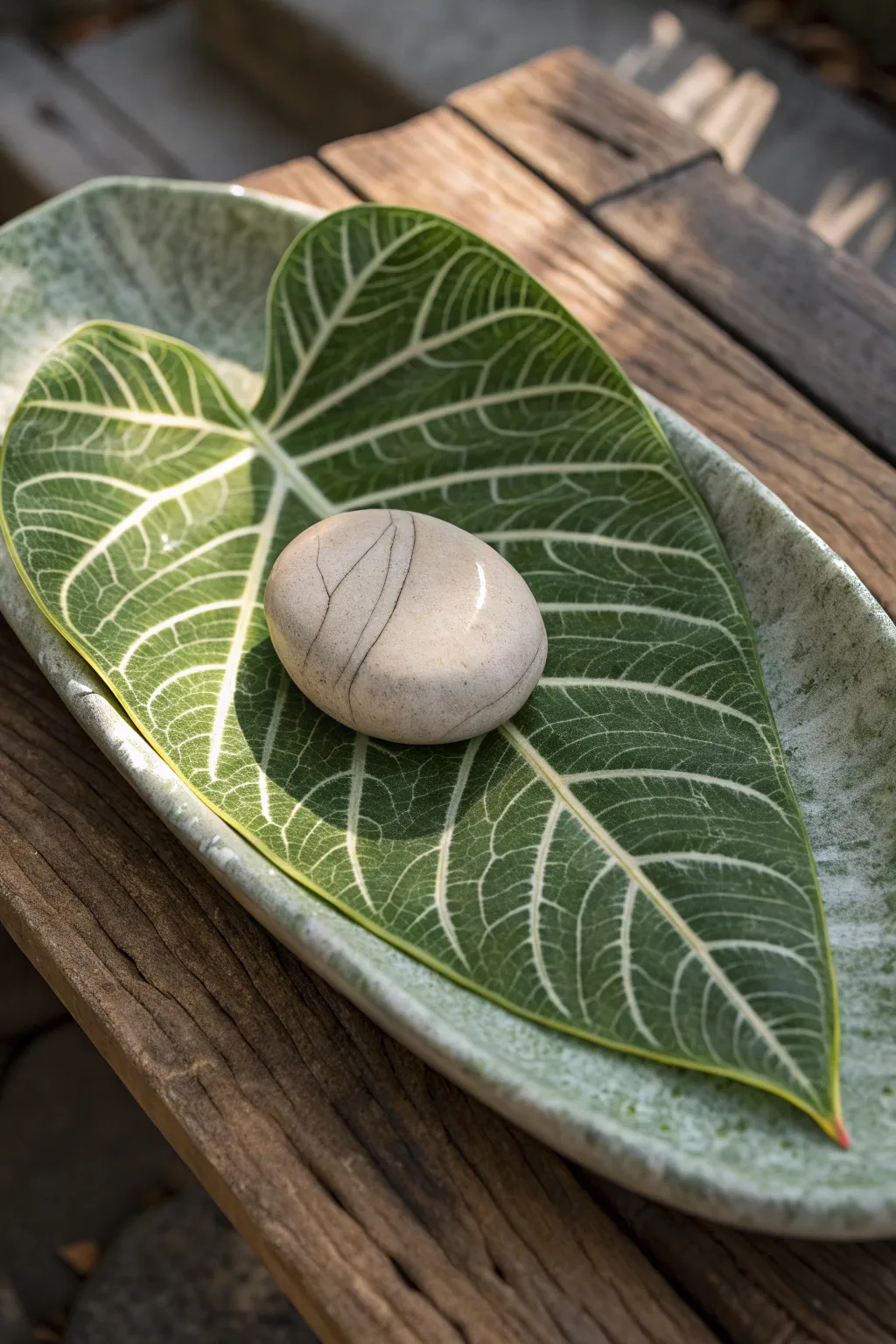 Nature's Embrace: Elevate your space with this organic ashtray crafted from earth's finest elements.