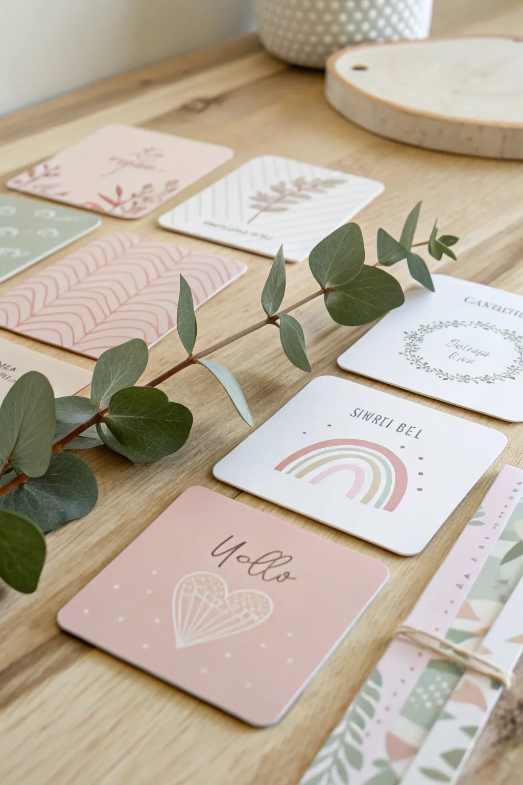 Capture every precious moment with these charming baby milestone cards, the perfect blend of minimalist elegance and boho charm.