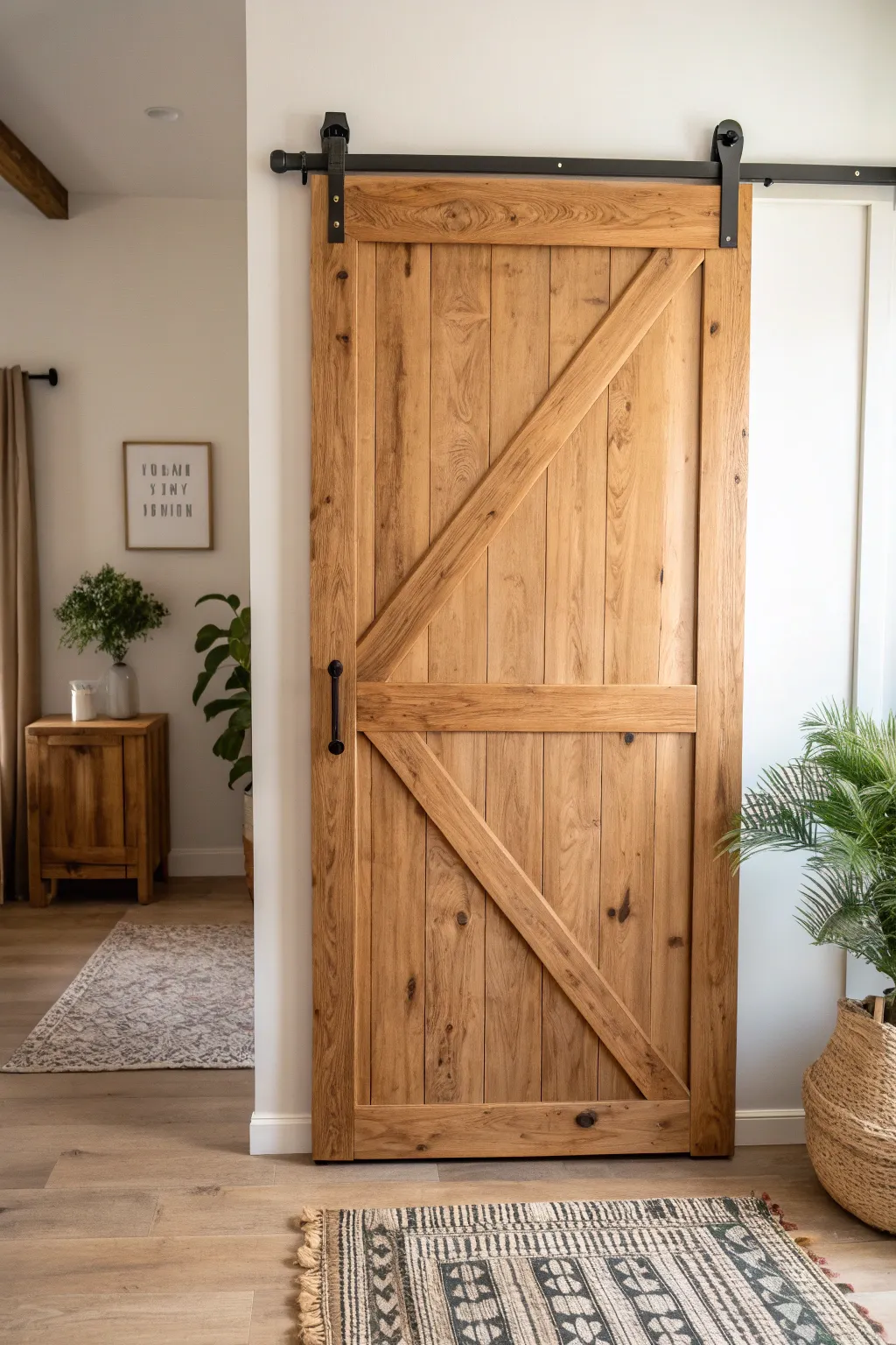 Embrace simplicity: Let the natural beauty of wood shine with a clear coat finish.