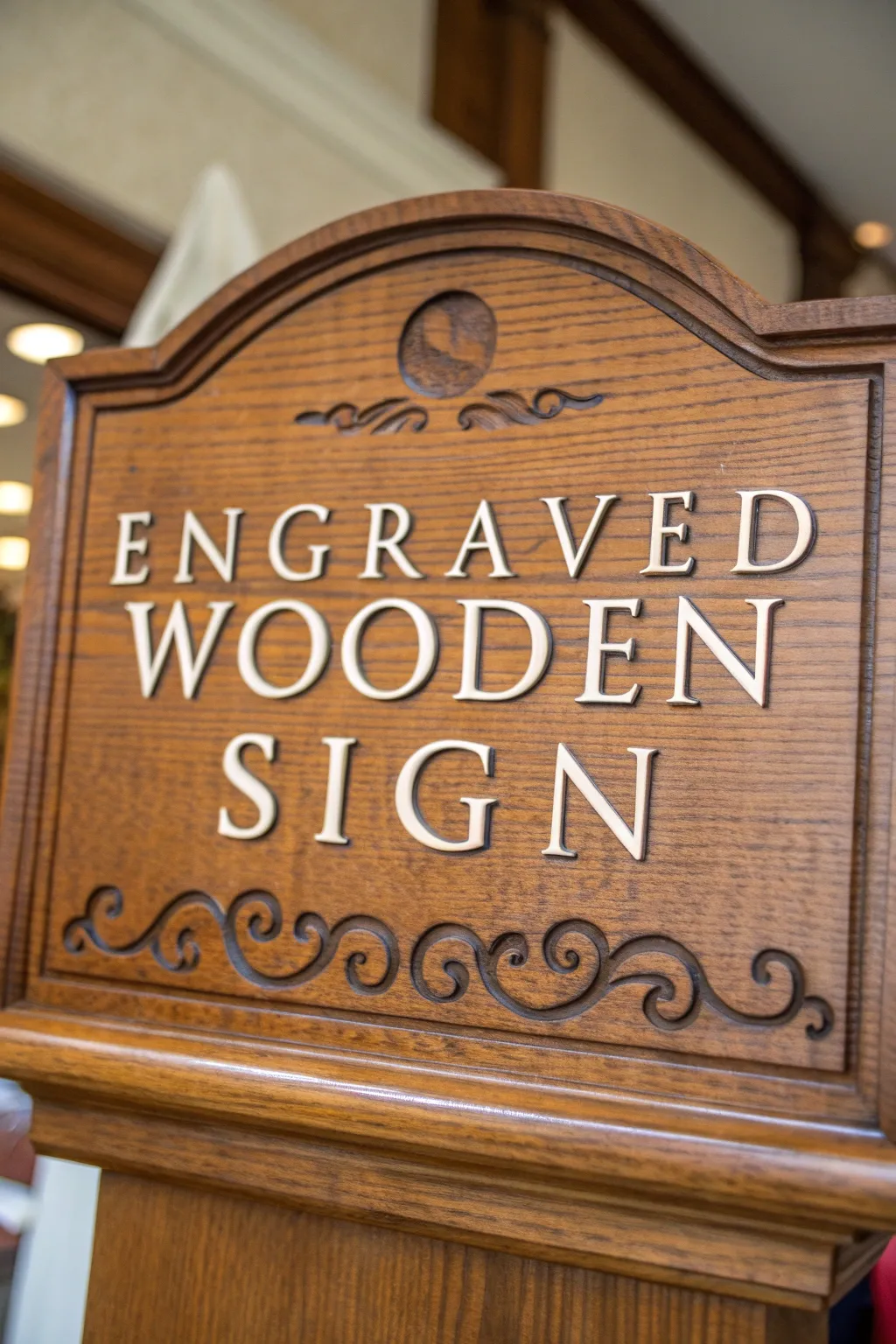 Master the Art of Wood Carving: Add a Personal Touch with Engraved Letters.