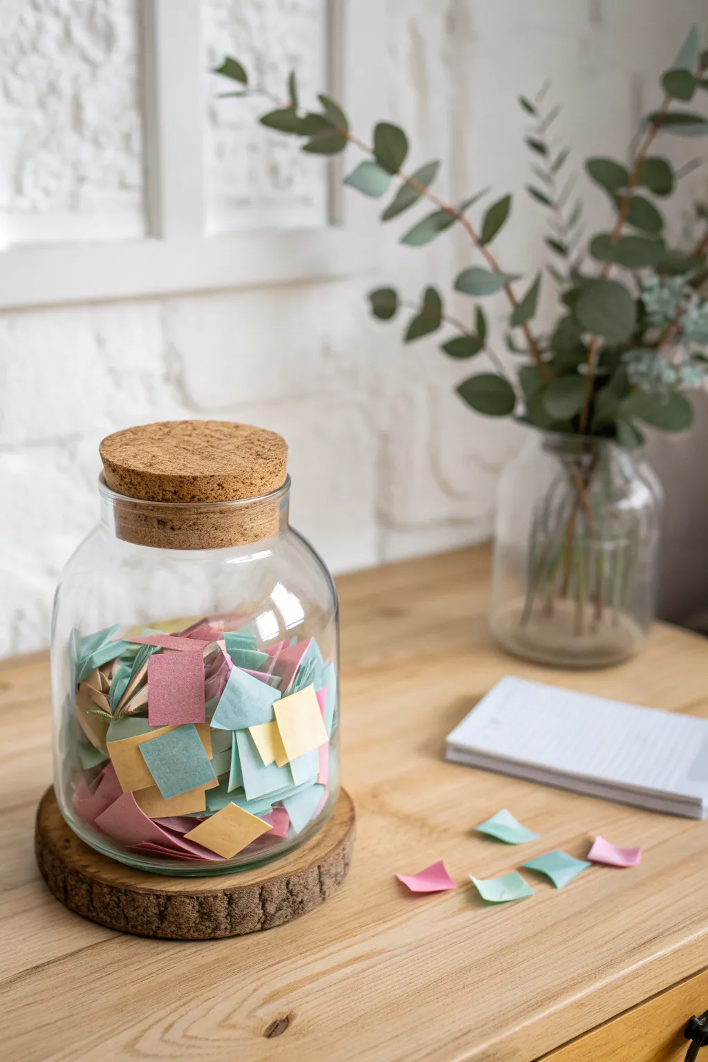 Capture gratitude in a jar — a minimalist yet vibrant way to cherish life's little joys with your best friend.
