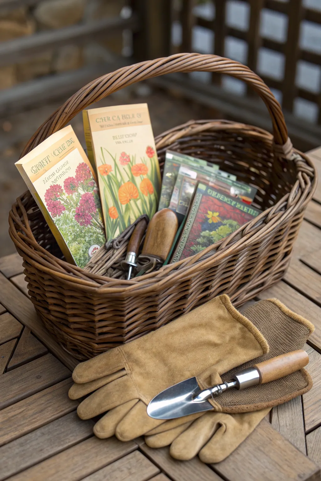 Nurture his passion for the garden with this elegant Gardener's Collection basket.