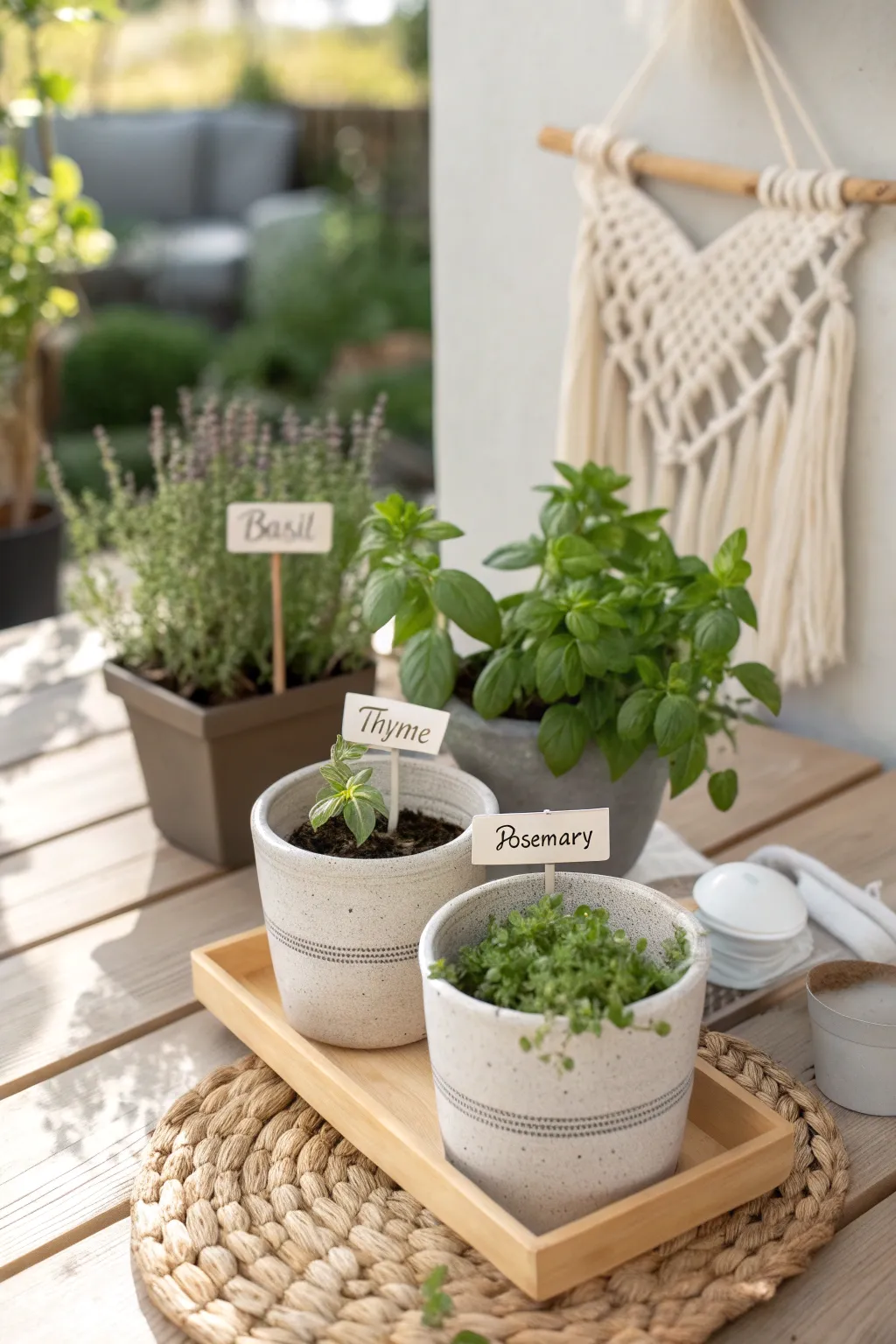 Nurture her love for cooking with a touch of nature. 🌿 Discover the beauty of a homegrown herb garden.