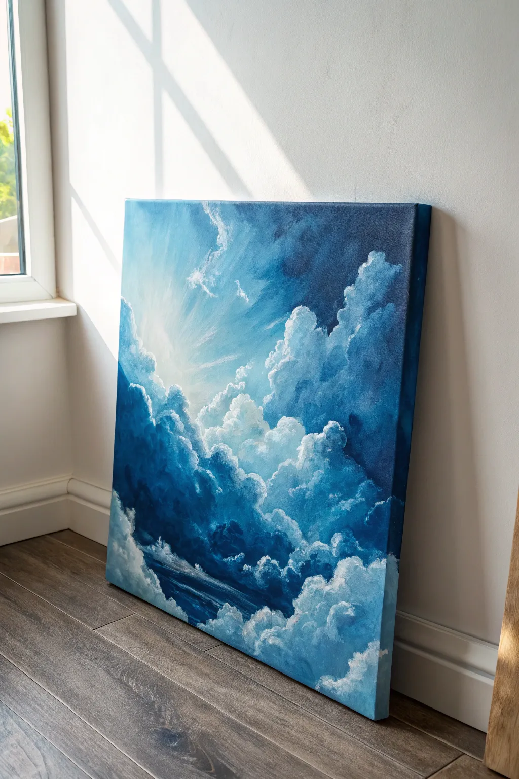 Capture the serenity of a cloud-watching day with these dreamy blue clouds.