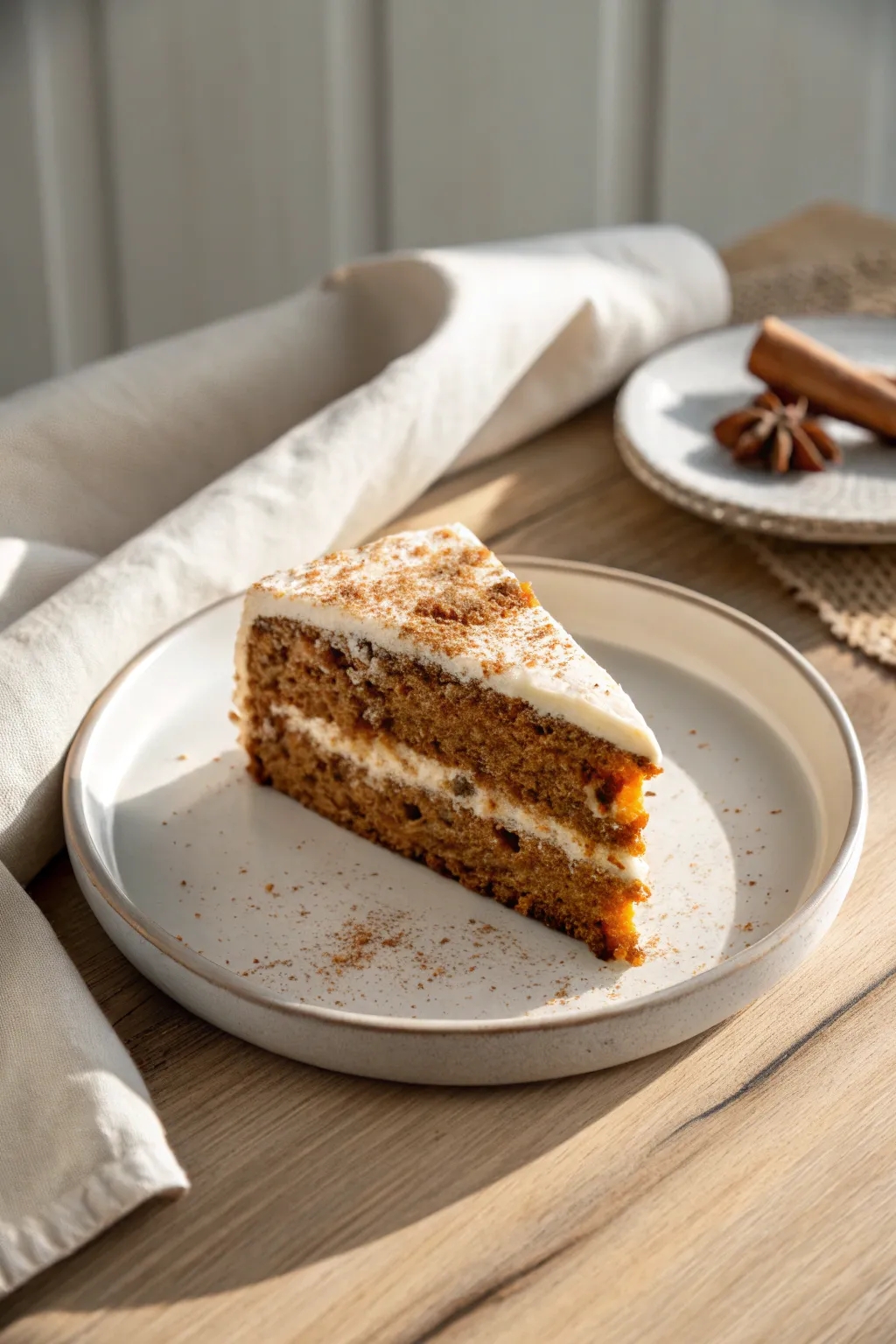 Elevate your dessert game with a hint of cinnamon magic. 🍰✨