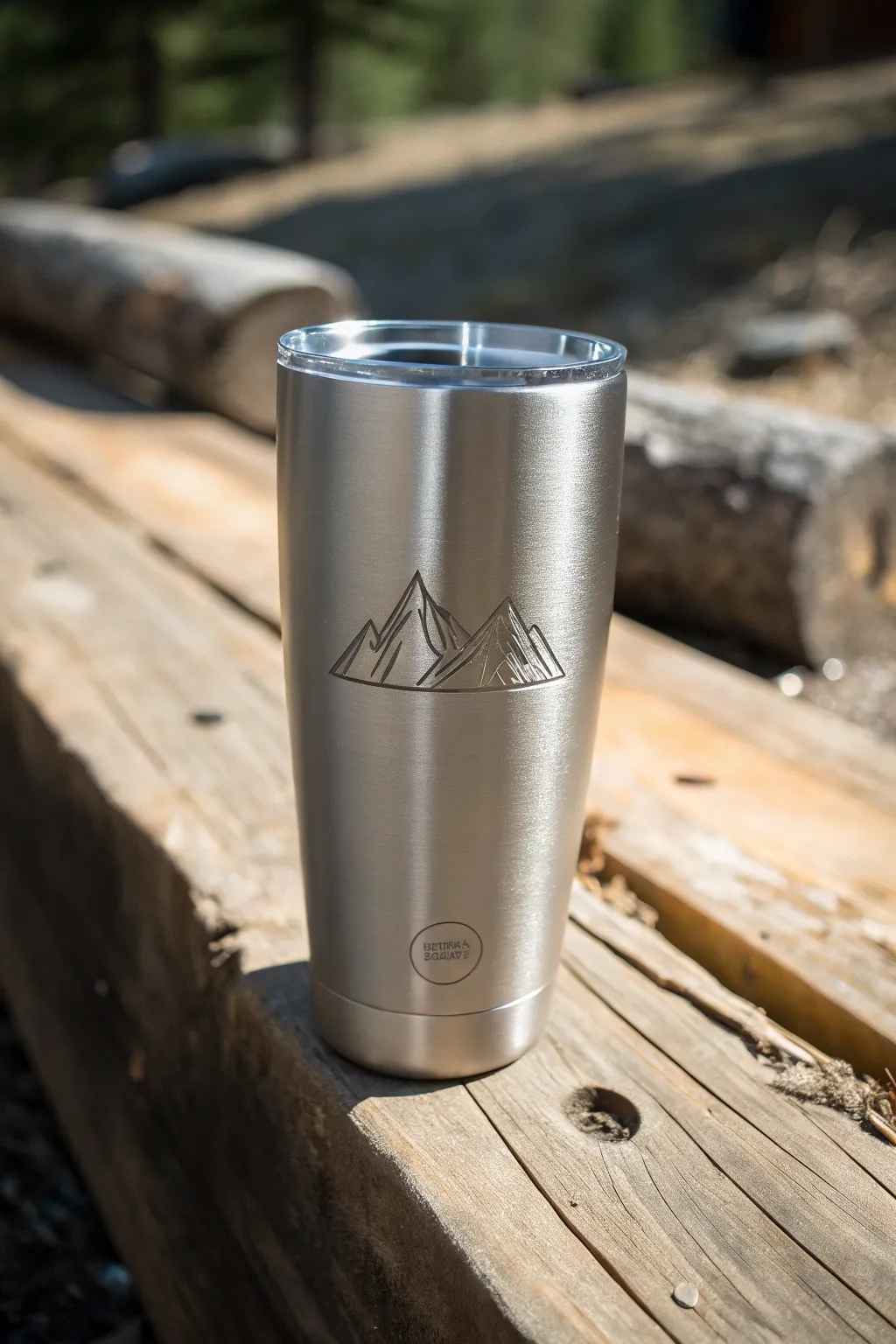 Embrace simplicity with a minimalist adventure icon tumbler – where style meets the spirit of the outdoors.