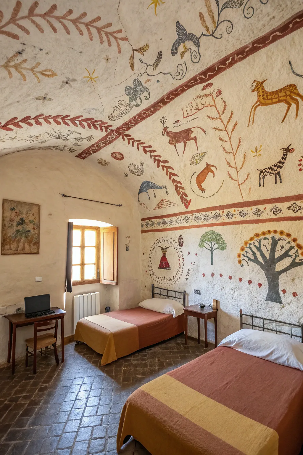 Wall decals offer flexible decor options.