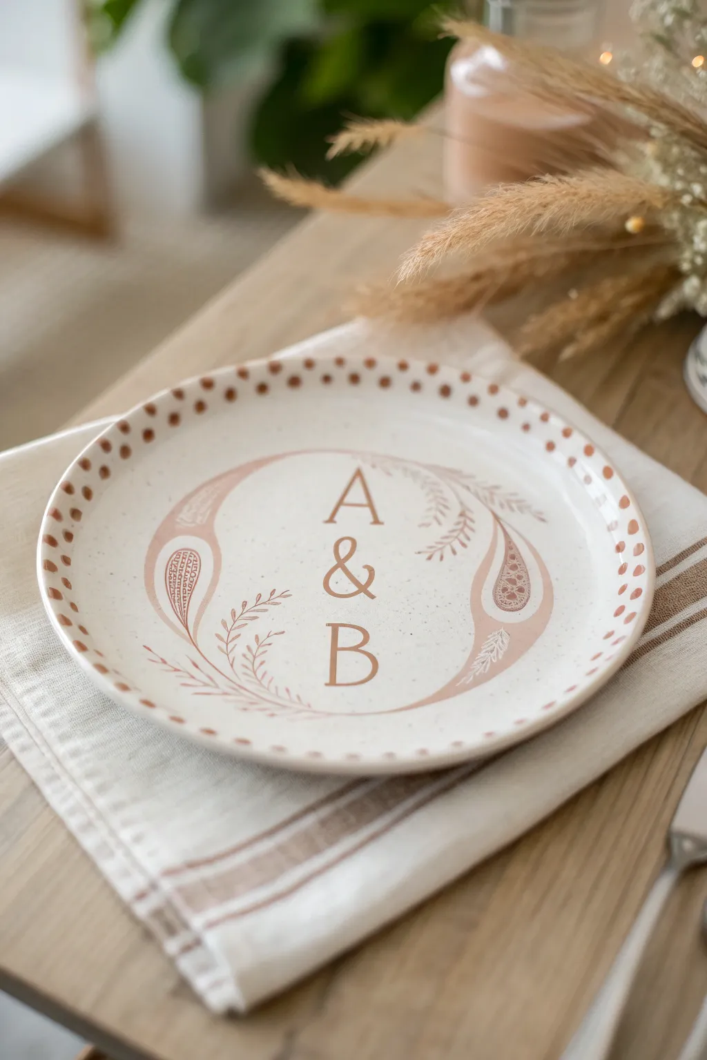 Add a personal touch to your ceramics with initials for a unique and thoughtful gift.