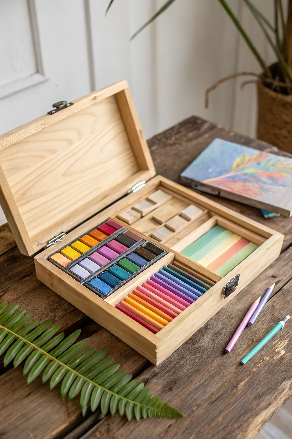 Unleash their creativity with a vibrant art box, where imagination meets color!