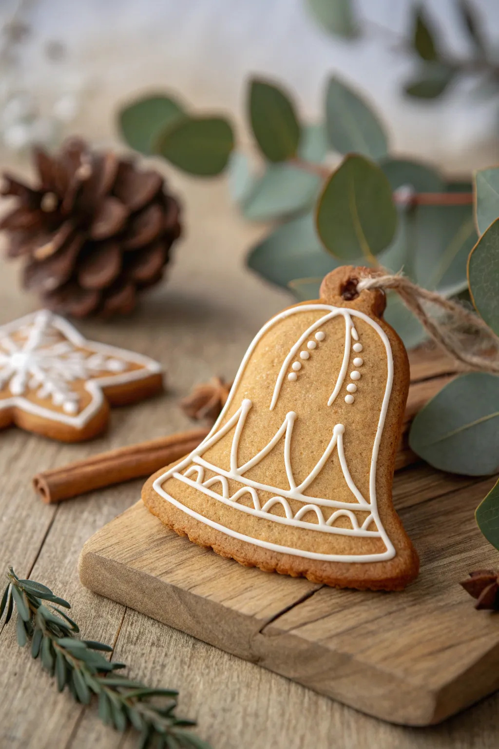 Savor the season with these spiced Christmas bell cookies, a perfect blend of simplicity and festive flavor.