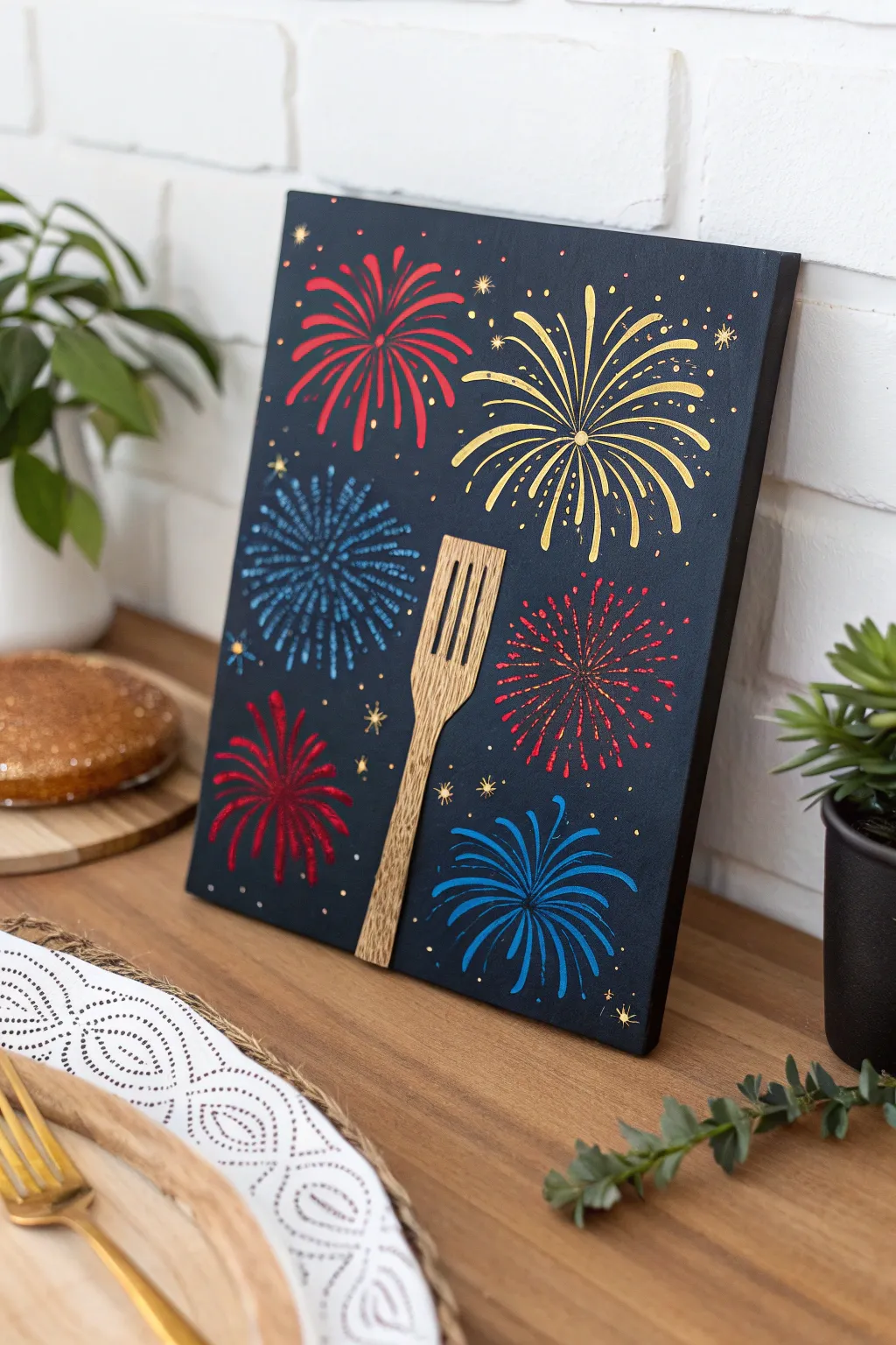 Ignite young imaginations with festive fireworks in bold, striking colors!