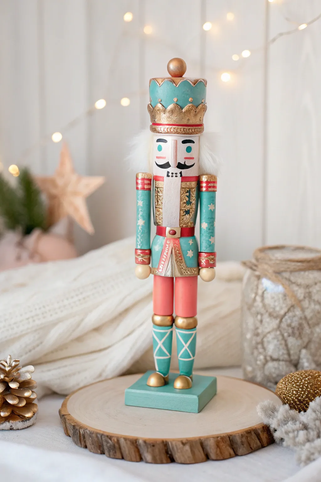 Brighten your holiday decor with a handcrafted nutcracker masterpiece!