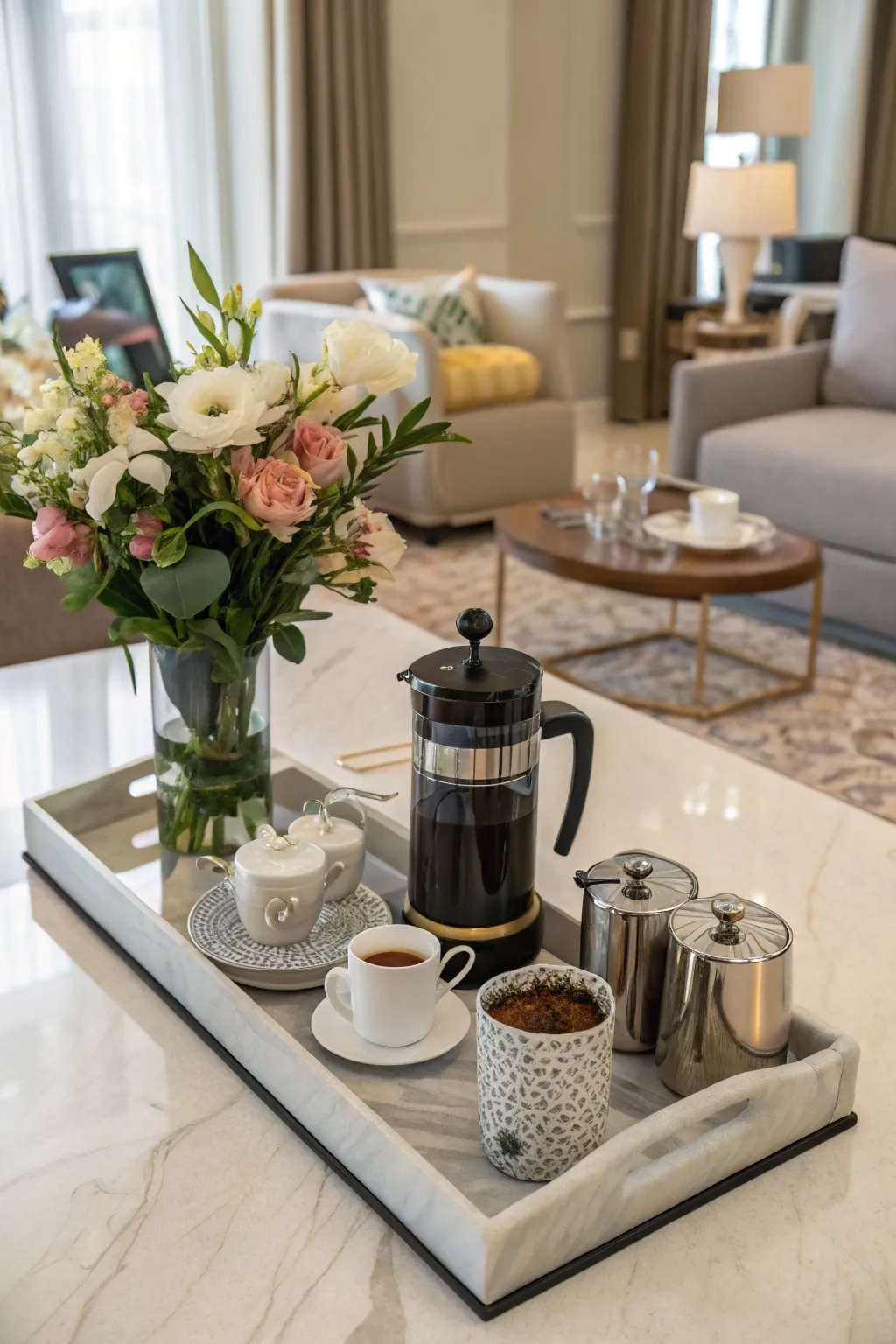 Special details add a personal touch to your coffee space.