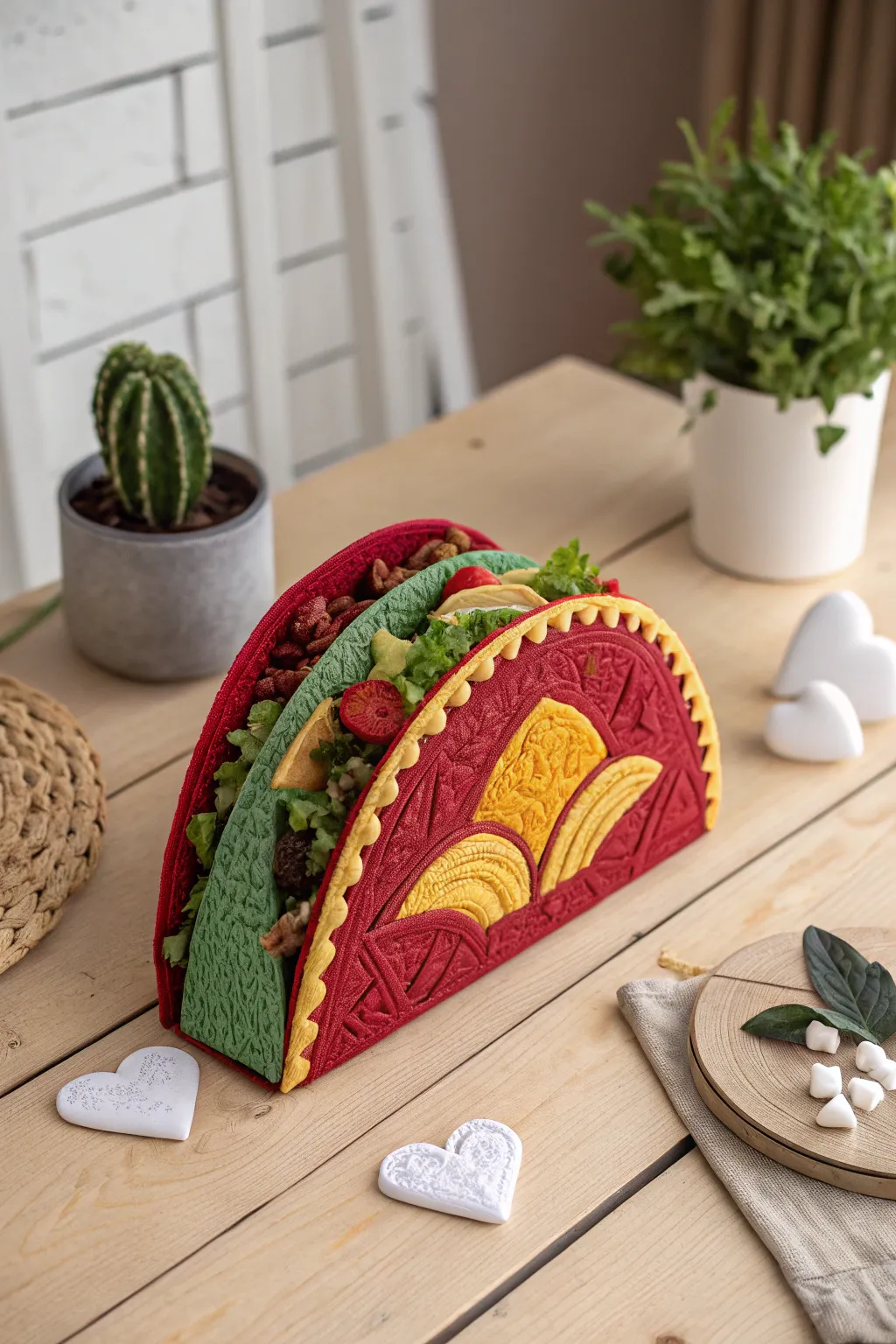 Spice up your Valentine's Day with this playful taco box, where love meets creativity!