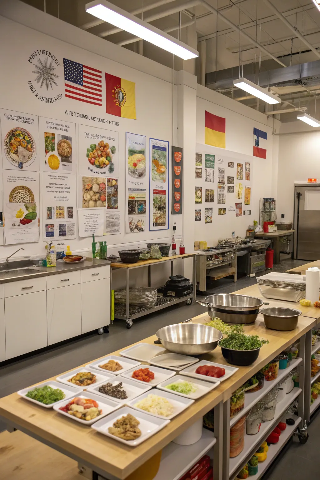 Culinary recipe posters adding flavor and function to a kitchen.