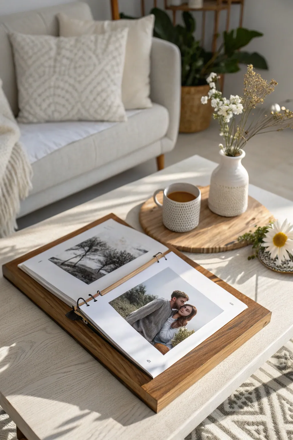Celebrate the beauty of everyday moments with a minimalist photo album that tells your unique story.