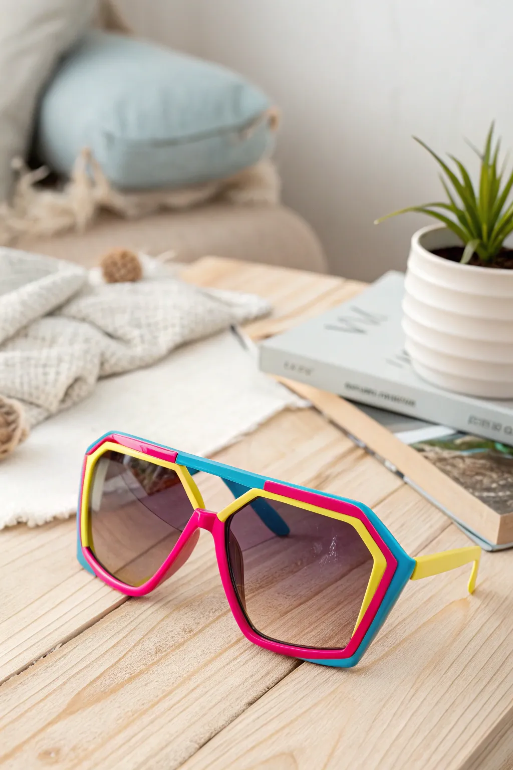 Turn up the nostalgia with these vibrant 80s retro glasses—perfect for adding a pop of fun to any themed party!