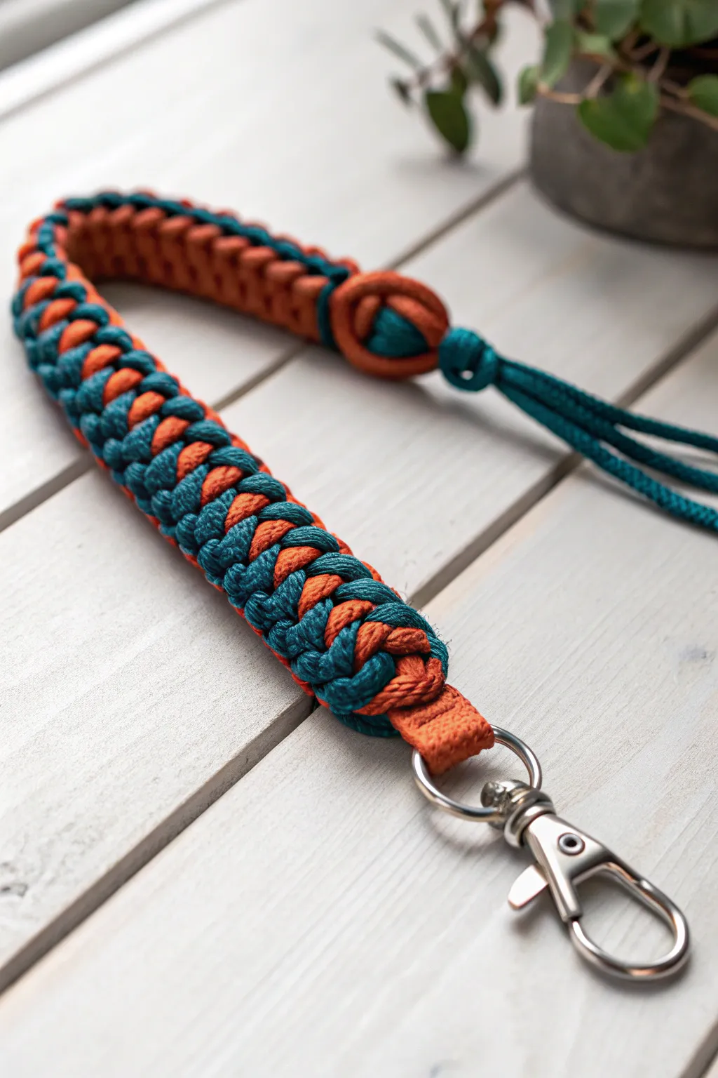 Elevate your outdoor adventures with a vibrant paracord survival keychain—where style meets practicality.