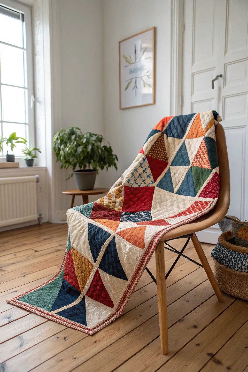 Wrap your loved ones in warmth and heart with a handcrafted patchwork quilt.