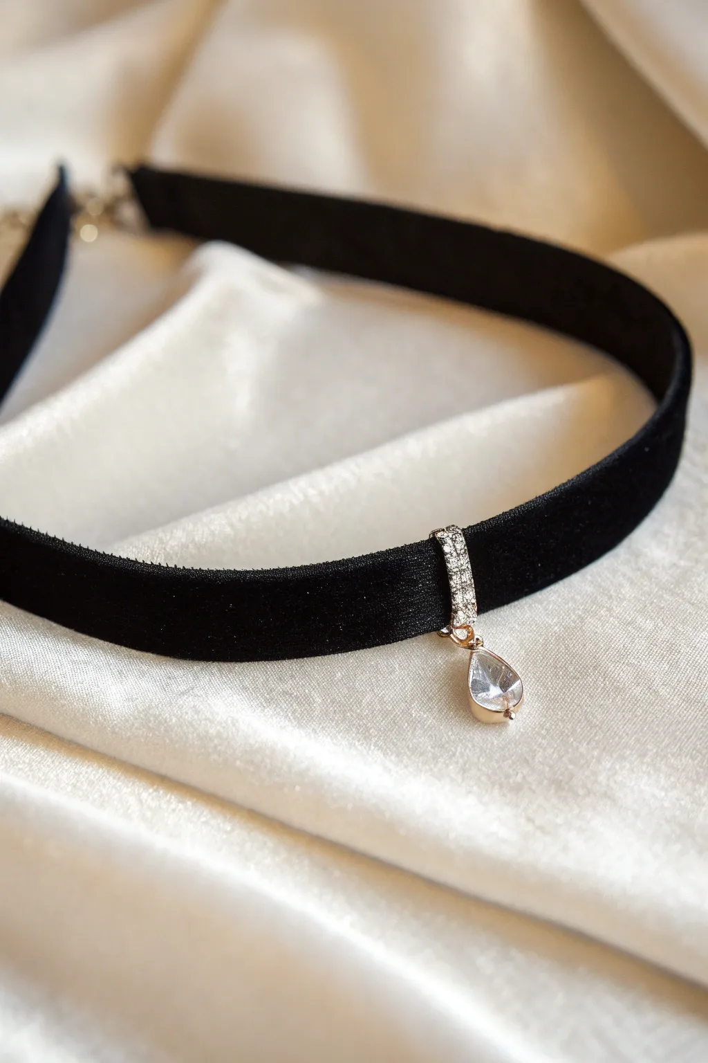 Elevate your dark fairy look with this elegant velvet choker, perfect for adding a touch of gothic charm.