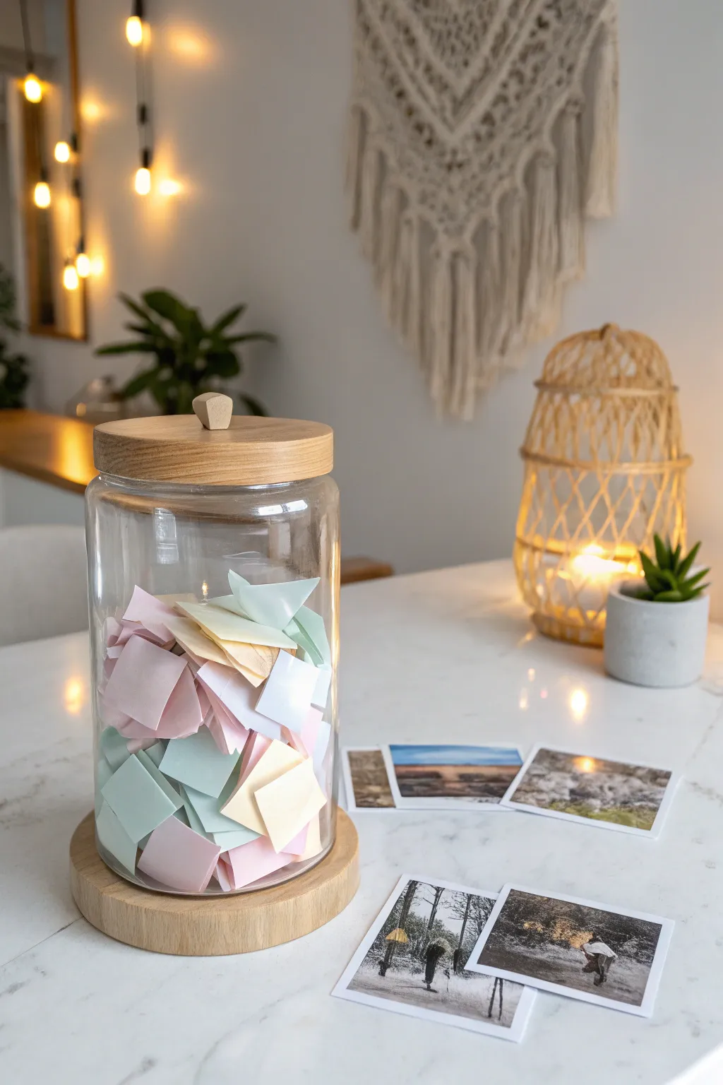Capture memories and relive the journey with a touch of nostalgia in the 'Memory Lane' jar.