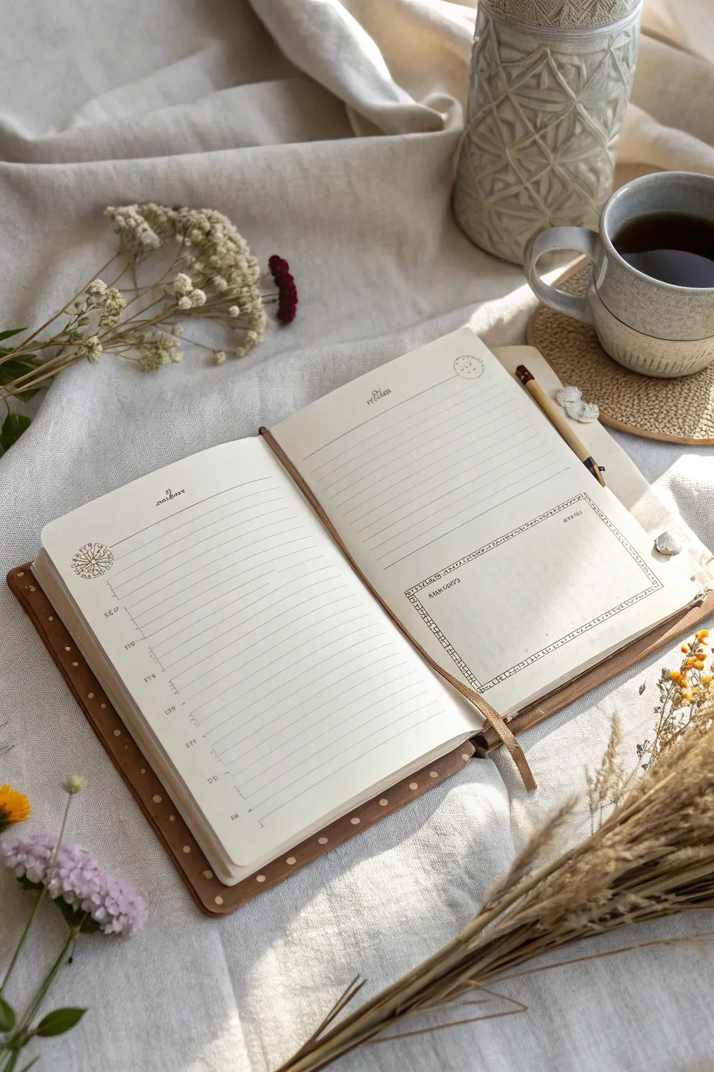 Unveil the magic in your journal with interactive elements that add a touch of whimsy and wonder.