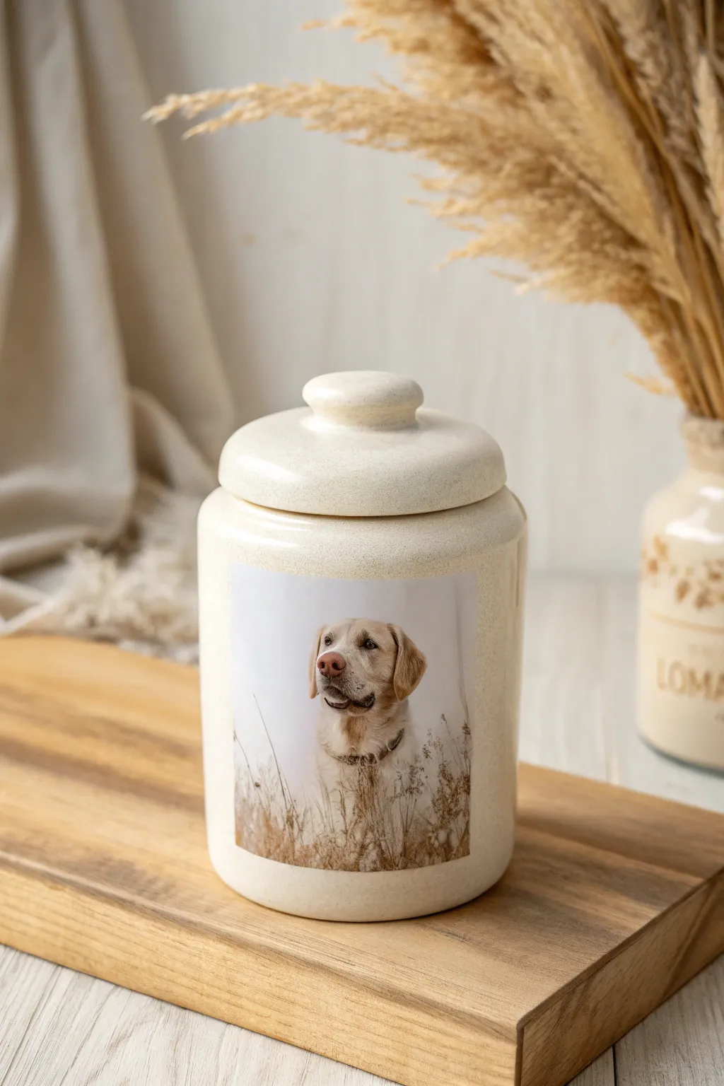 Transform your pet's treat jar into a heartwarming decor piece with personalized photo decoupage.