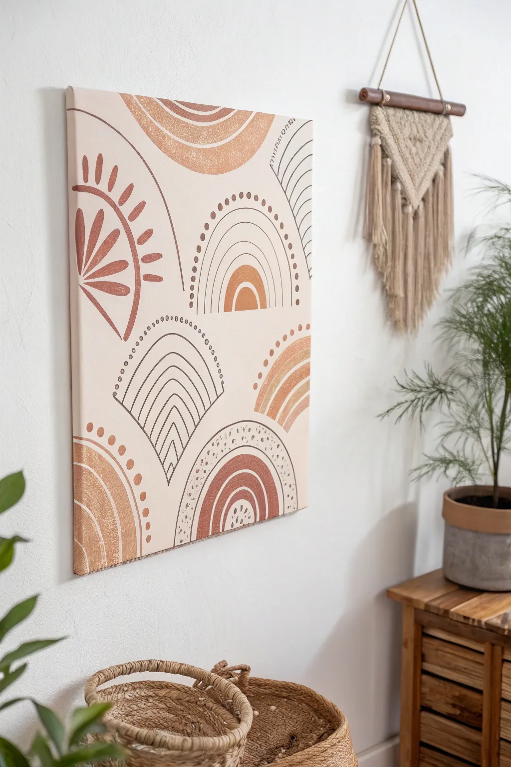 Discover the beauty of shadows with this DIY abstract canvas art—where simplicity meets creativity.