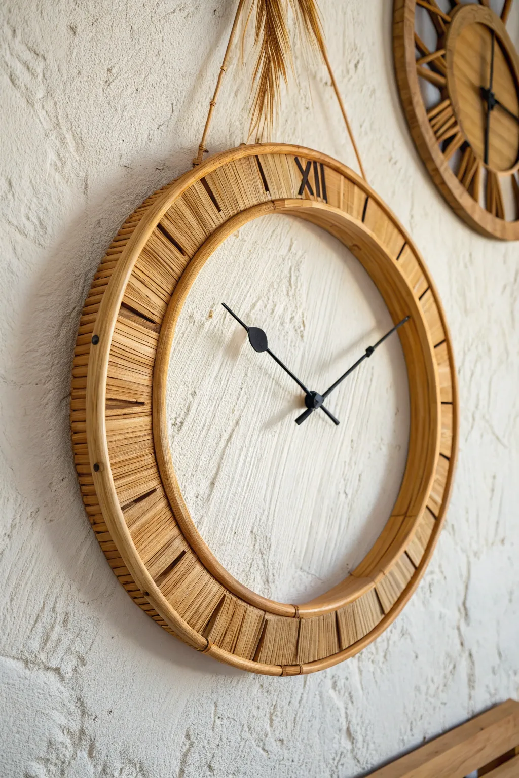 Elevate your space with a touch of nature's elegance—meet the bamboo wall clock that blends simplicity with style.