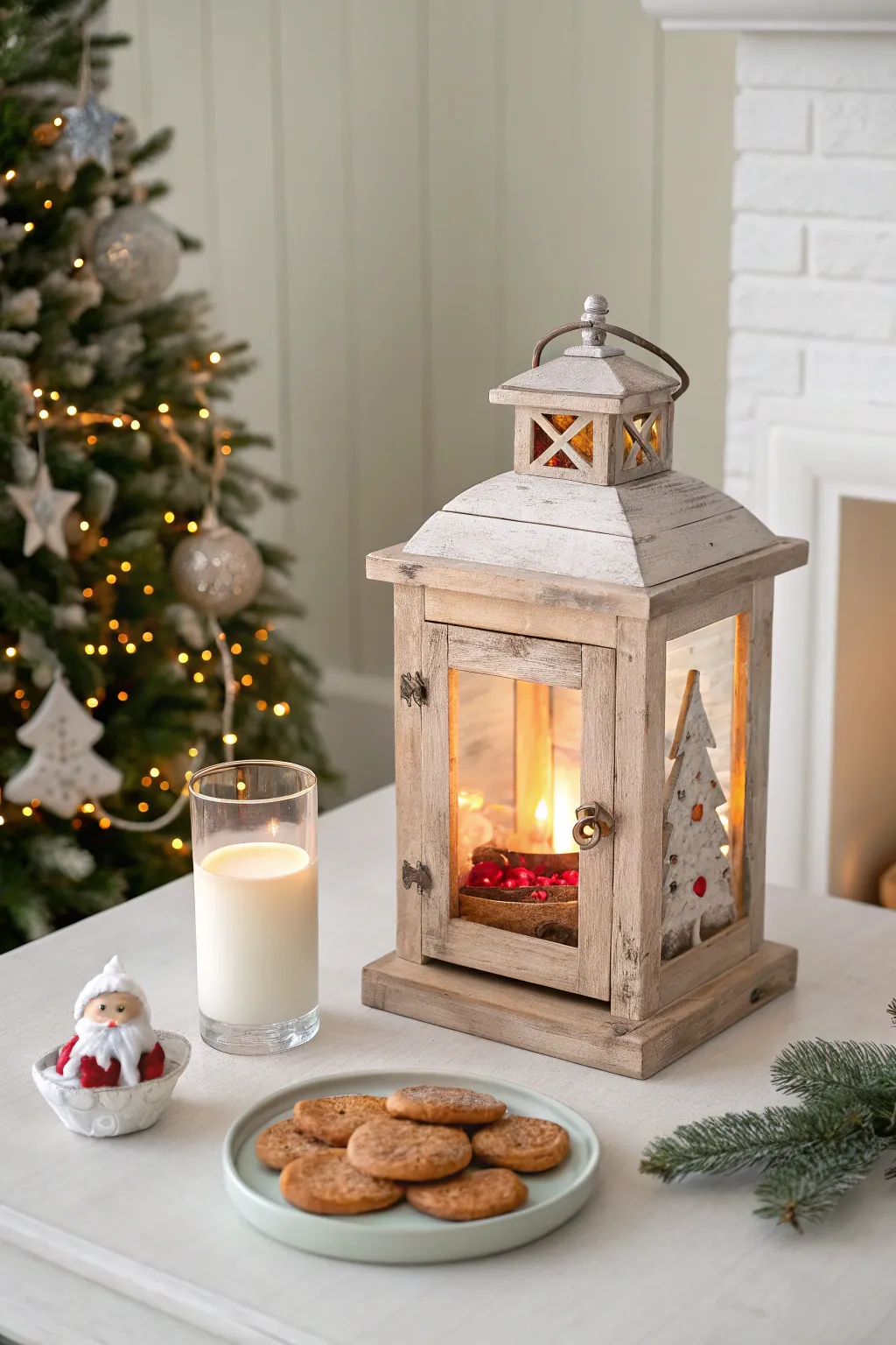 Capture the warmth of the holidays in a beautifully crafted Christmas lantern. 🎄✨