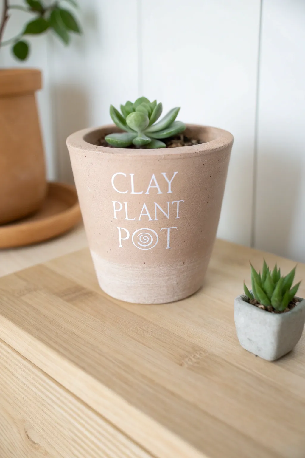 Add a personal touch to your plants with custom engraved clay pots. Perfect for gifting or adding a unique flair to your decor!